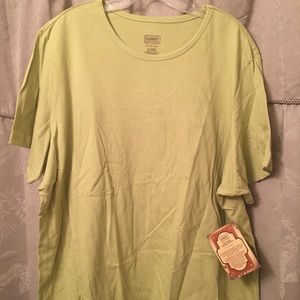 Brand new Ladies CE Schmidt tee green color